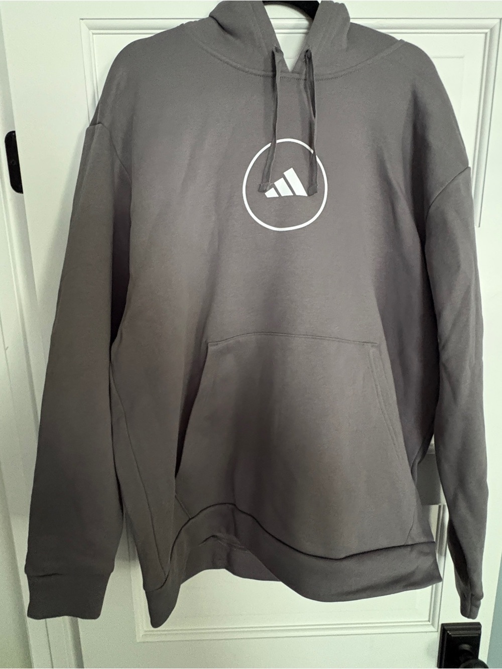 Adidas OG Fleece Hoodie Soccer Field Medium Grey Soft LH0880 Size XL